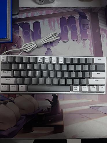 rog xbox ally x: Клавиатура, Механическая, Проводное подключение, Размер: 60% — 1