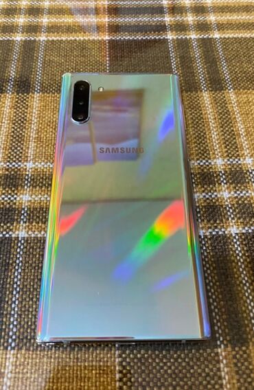телефоны кнопочный: Samsung Note 10, Колдонулган, 256 ГБ, 1 SIM