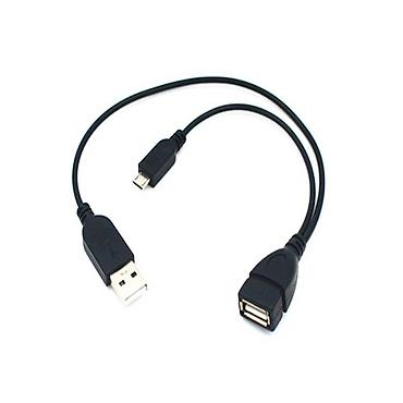 notebook: Кабель переходник OTG с разъемом Micro USB на USB (female), 30 см — 2