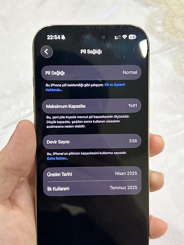 Apple iPhone: IPhone 16 Pro, 128 GB, Desert Titanium -da lalafo.az — 9 Apple iPhone: IPhone 16 Pro, 128 GB, Desert Titanium — 9