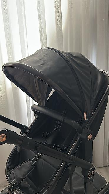 Uşaq arabaları: Chox az ishledilib. Əla vəziyyətdədir. Qış üçün də əlcəkləri, örtüyü — 3