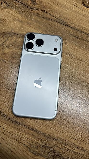 cmf buds pro 2 бишкек: IPhone 17 Pro Max, Жаңы, 256 ГБ, White Titanium, Заряддоочу түзүлүш, 100 % — 1