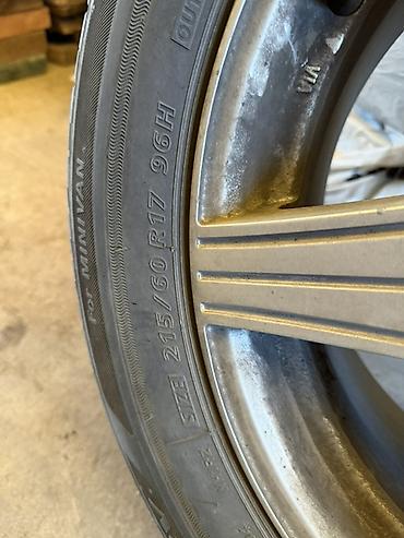 41 5: Комплект: литой диск R17 с шиной 215/60 R17 96H. Описание: - Диск — 2