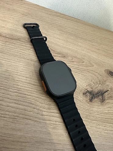 Другие смарт-часы: Смарт-часы в стиле Apple Watch Ultra (корпус квадратной формы с — 9