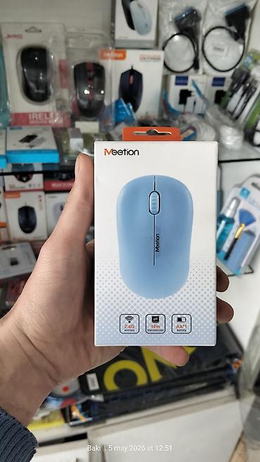 Maus Yenidir. Bluetooth ilə. Notebook və Kompüterlər üçün. Satış