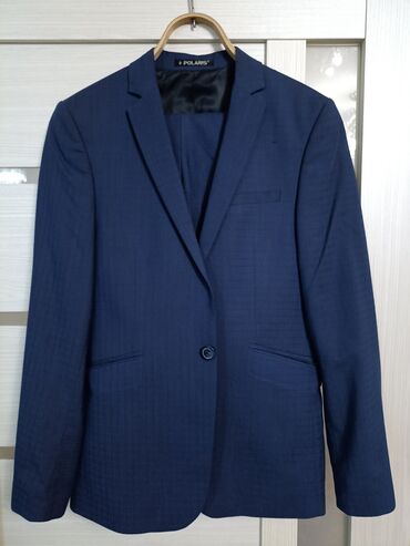 классический костюм мужской: Костюм XL (EU 42), цвет - Синий