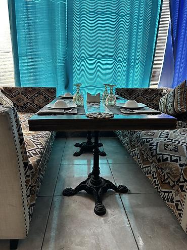 Столы и стулья для кафе: Стол и стул для кафе, Б/у at lalafo.kg — 7 Столы и стулья для кафе: Стол и стул для кафе, Б/у — 7