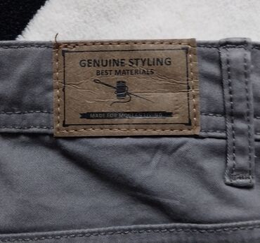 Kid's jeans trousers: Rəng - Boz, Cins şalvar, Oğlan üçün, 12 - 14 yaş — 4
