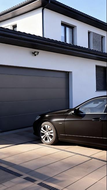 Секционные ворота: Автоматические, Alutech, Для гаража, Для частного дома, Для контейнера, Бронированные, В рассрочку, Новый, Бесплатная установка — 3