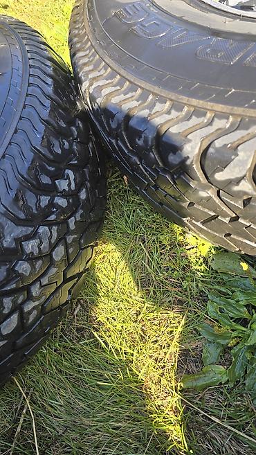 Унаа: Дөңгөлөктөр монтажда 285 / 75 / R 16, All-season, Колдонулган, Комплект, Жол тандабастар (АТ/МТ), Куйма — 7
