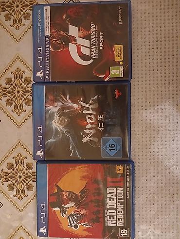 PS4 oyun diskləri dəsti barter var nioh: 20azn rdr2:30azn GTS:15 azn lalafo.az -da PS4 oyun diskləri dəsti barter var nioh: 20azn rdr2:30azn GTS:15 azn