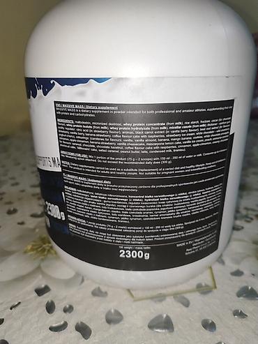 Gainer: Real Pharm Massive Mass – kütləartırıcı/protein-karbohidrat qarışığı — 3