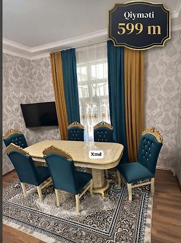 Qonaq otağı üçün klassik yemək dəsti • Tərkib: 1 ədəd zərif oymalı