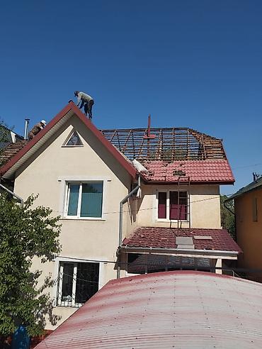 Кровля крыши: Кровельные работы под ключ - Монтаж стропильной системы: односкатные — 29