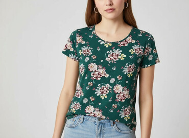 koszulka z myszką miki zara: Vero Moda, Women`s T-shirt, size L (EU 40)