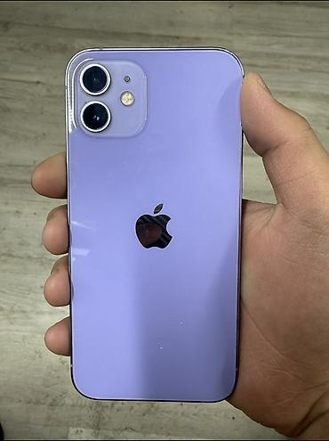 apple watch бишкек: IPhone 12, Колдонулган, 128 ГБ, 77 % — 1