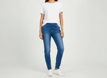 jeans balloon bershka: Jeans for women, size M