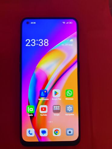 яблоко сочные: Oppo Reno5 Lite, Б/у, 128 ГБ, цвет - Серый, 2 SIM