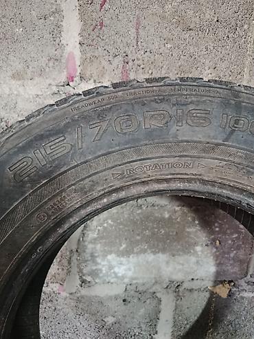 шина 21570 r16: Шины 215 / 70 / R 16, Лето, Б/у, 1 шт, Легковые, Япония, Nokian — 2