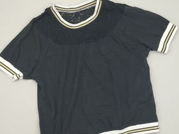 czarne t shirty sinsay: T-shirt, 2XL (EU 44), condition - Good