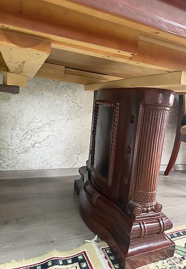 Столы-трансформеры: Стол трансформер Для зала, Раскладной стол, цвет - Бордовый — 4