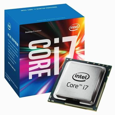 Процессор, Б/у, Intel Core i7, 4 ядер, Для ПК