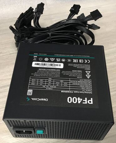 Блоки питания: Блок питания, DeepCool, 400 Вт, 80 Plus, 400 Вт