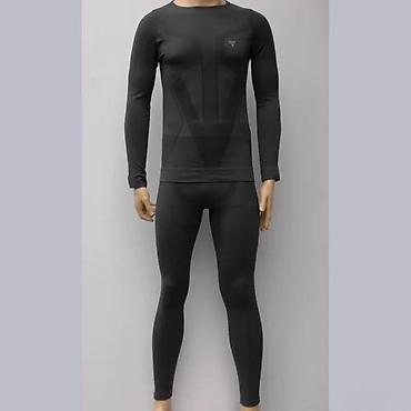 Odeća za skijanje: Muški termo set – majica i helanke - Dvodijelni komplet termalne — 1