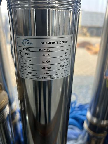 Nasoslar və hidroforlar: Nasos, Artezian quyusu üçün, quraşdırılma Sualtı — 5