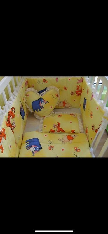 Posteljina: Komplet posteljine za bebi krevetac (više dezena) - Dimenzije za — 1