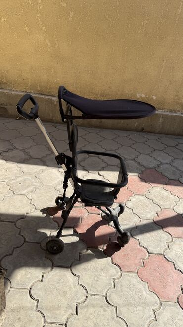 прогулочная коляска cybex бу: Балдар арабасы, түсү - Кара, Колдонулган