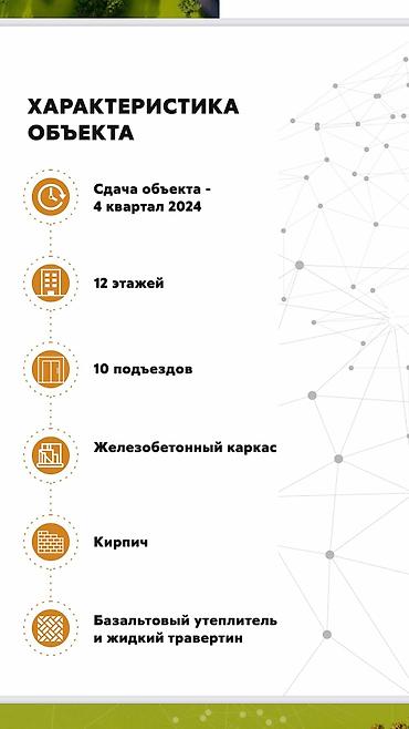 жилой дом в оше: 2 комнаты, 85 м², Элитка, 11 этаж — 3