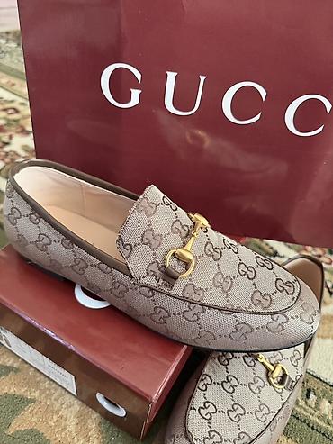 Женская обувь: Лоферы, 37, Gucci, Новый, цвет - Бежевый, Самовывоз — 3