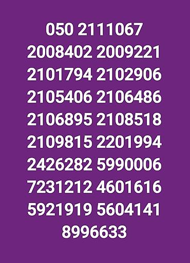 4 sim: Nömrə: ( 055 ) ( 3130111 ), Yeni — 1