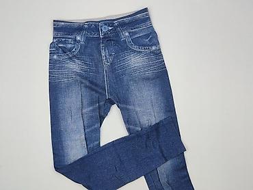 getry z zapiętkami: Denim, Legginsy rozmiar S — 1