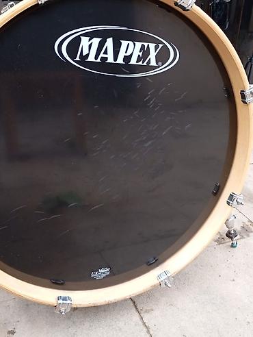 dəf aləti: Mapex akustik baraban dəsti – tam komplekt - Markalar: Mapex (baraban — 10