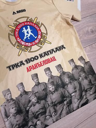 pull and bear turkey: Majica za trku “1300 каплара” – Аранђеловац - Brend: ARDU - Veličina — 7