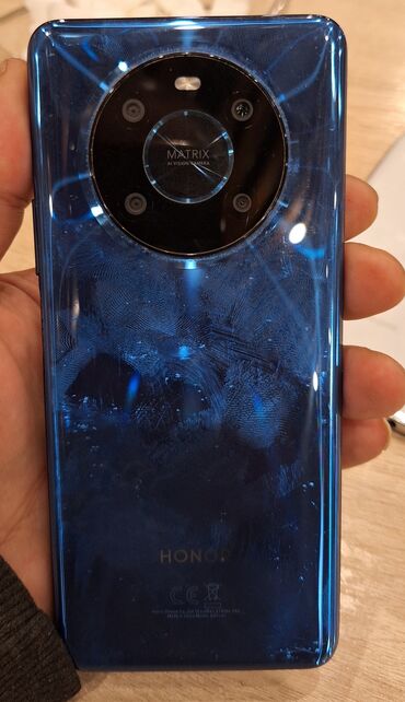 fly bl7203 телефон: Honor 9X, 128 ГБ, цвет - Голубой, Гарантия, Отпечаток пальца, Две SIM карты