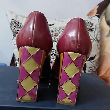 Tuflilər: Qadın ayaqqabısı – Twice (Made in Italy) - Model: Açıq burunlu — 4