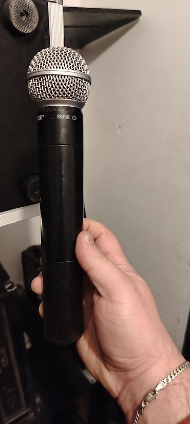 mikrofon almaq: Original Shure slx. Qirilma, kəsilmə qətiyyen yoxdu. Kitayski slx — 5