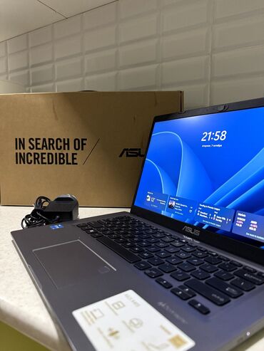 ноутбук для игры: Ноутбук, Asus, 14 ", Татаал эмес тапшырмалар үчүн