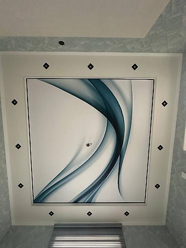 Натяжной потолок: Натяжной потолок Глянцевое, Матовое, 3D потолки Гарантия, Бесплатная консультация, Бесплатный замер — 9