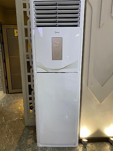 большие кондиционеры: Сплит-система, Midea, Новый, 50-70 м², Классический — 9