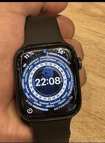 venu 3s: Apple Watch Series 7 (алюминий),АКБ 89%,экран 45 мм, цвет — 1