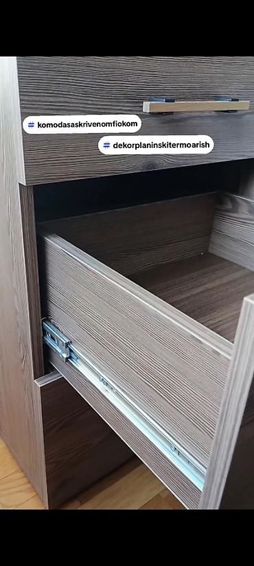 ikea ormari srbija: -Komoda sa skrivenom fiokom se izradjuje od Univera debljine 18mm u — 3