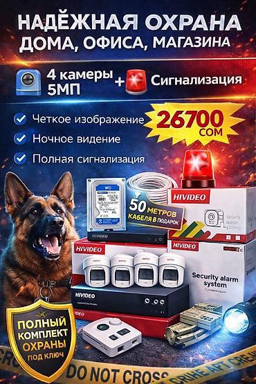 mini 4k: НАДЁЖНАЯ ОХРАНА ДОМА, ОФИСА И МАГАЗИНА Полный комплект — 1