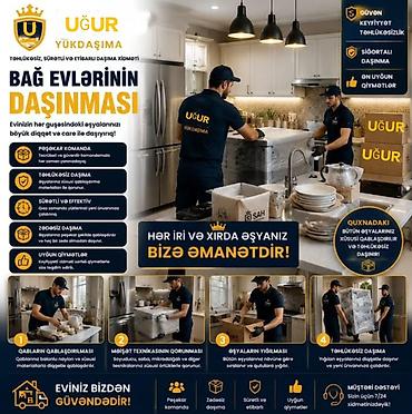 Автоуслуги: UĞUR YÜKDAŞIMA – Ev köçürülməsi xidməti - Etibarlı, sürətli və — 1