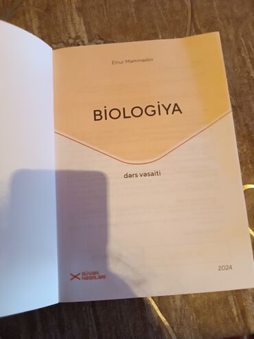 Azərbaycan dili: Biologiya fənni üzrə "Biologiya" dərs vəsaiti Elnur Məmmədov