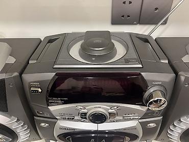 kaset calar: SONASHI Portable Jumbo Hi-Fi System – tam funksional ev audio mərkəzi — 3