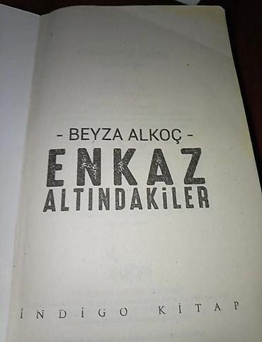 Bədii ədəbiyyat: Məhsul: Kitab – “Enkaz Altındakiler” Müəllif: Beyza Alkoç Nəşriyyat — 3